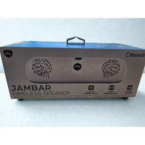 iHip Portable Speaker One Size White gray